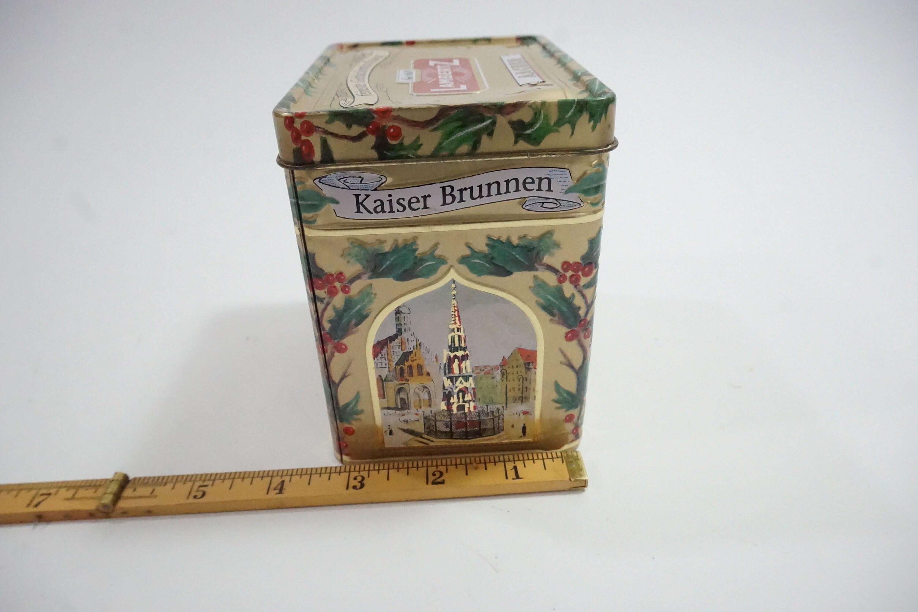 Henry Lambertz Tin Empty European Cookie Tin Biscuit Tin Etsy
