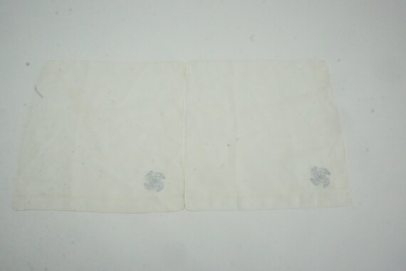 Antique Vintage Handkerchiefs, Linen Embroidered … - image 10
