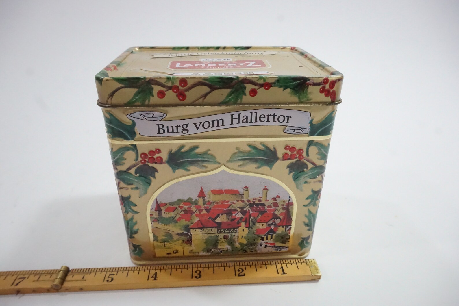 Henry Lambertz Tin Empty European Cookie Tin Biscuit Tin Etsy