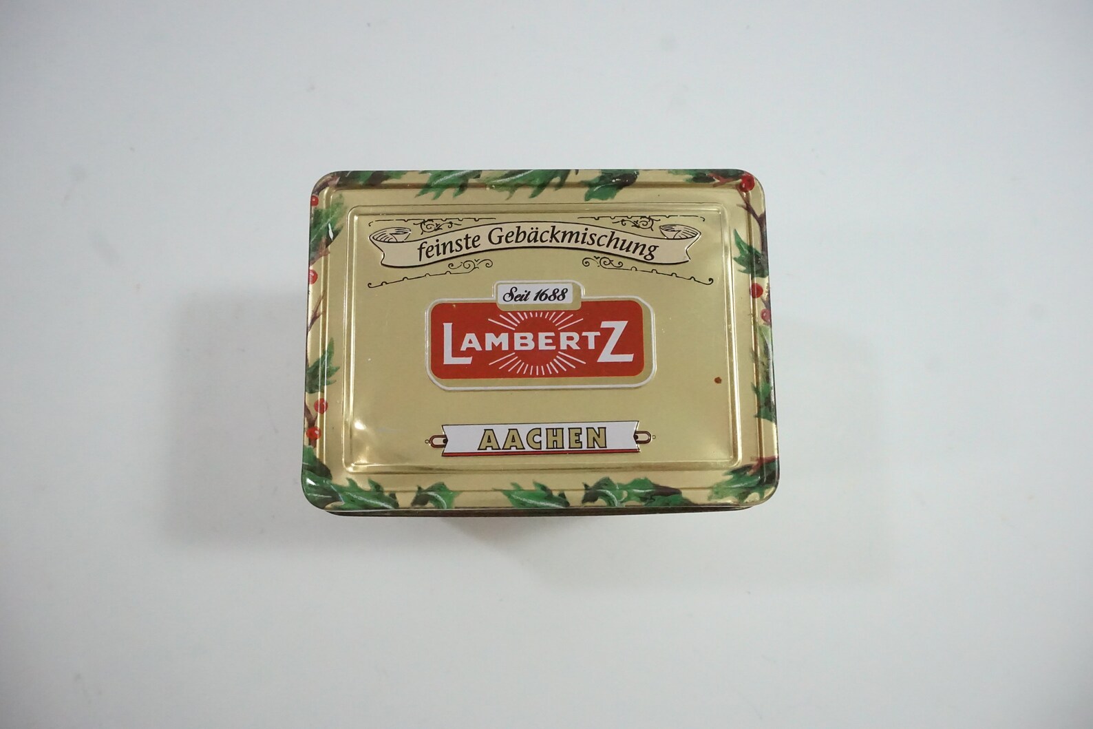 Henry Lambertz Tin Empty European Cookie Tin Biscuit Tin Etsy