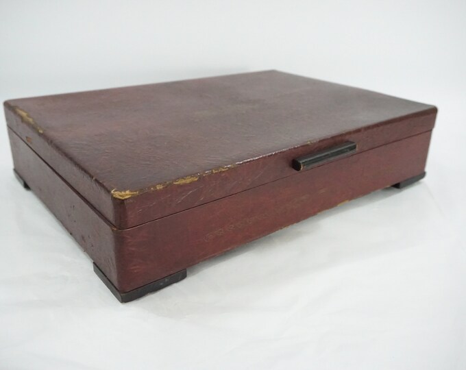 Flatware Chest Silverware Box Storage Cutlery Case Etsy