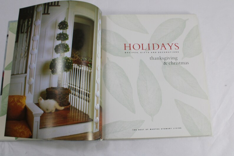2022 Martha Stewart Christmas Martha Stewart Book Christmas Holidays Recipes Gifts Etsy
