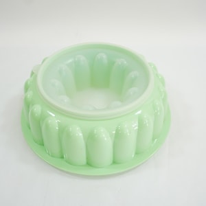 Tupperware, Vintage Tupperware, Jello Mold, Ice Ring, 3 Pieces, Turquoise Green Tupperware, 1960s, RB424  Free USA Ship