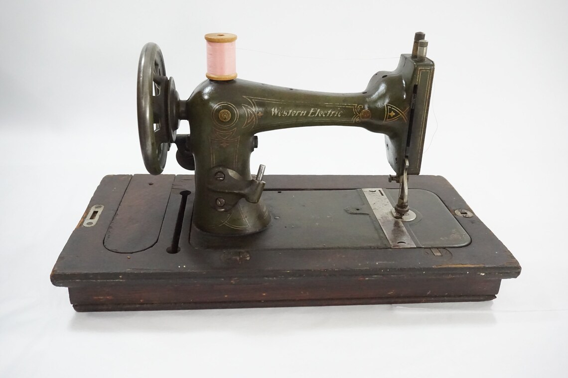 Western Electric Sewing Machine 1900s Antique Sewing Machine Etsy