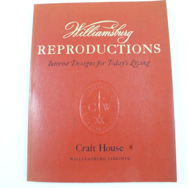 Colonial Williamsburg Reproductions Etsy