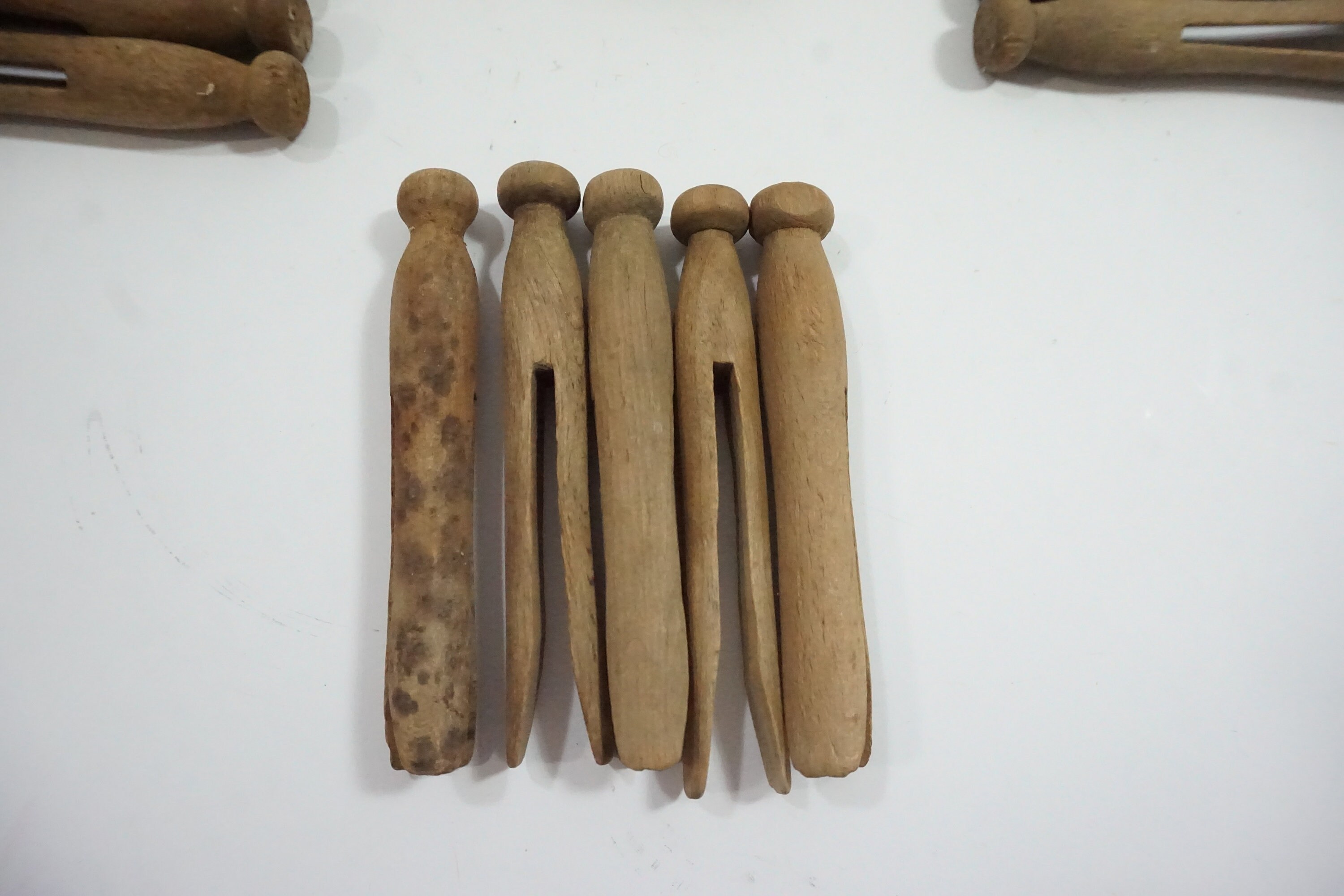 Pines de ropa de madera 28 pines de ropa de madera natural | Etsy