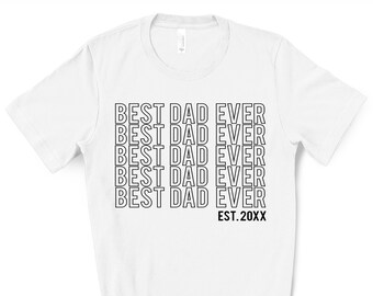 Best Dad Ever Funny  T-Shirt Birthday , New Grandpa Outfit, Promoted To Gramps Shirt , Promoted Grandpa Shirt