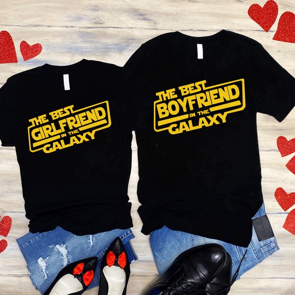 Star wars couples gift set | Disney Star Wars Couple Shirt | boyfriend girlfriend | Disney Couple Shirt | Boyfriend Gift, Girlfriend Gift