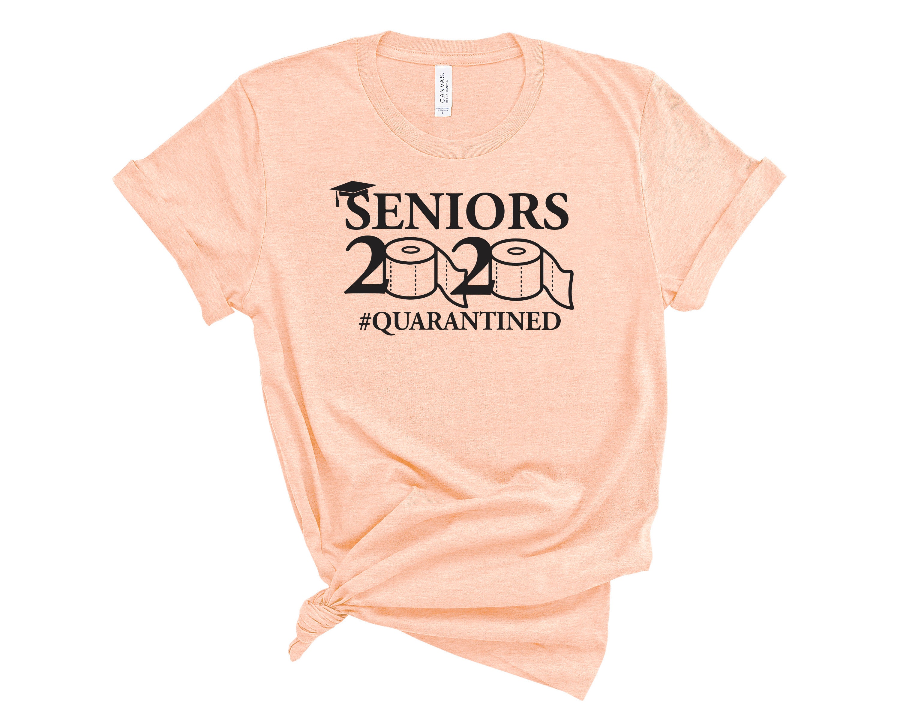 Seniors 2020 Class shirt quarantined friends Quarantine and | Etsy
