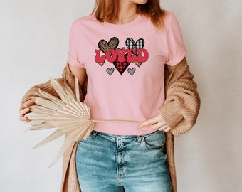 Cute and Funny Valentine T-Shirt, Perfect for Valentines Gift, Girlfriend, Wife, Fiancee, Unisex tees