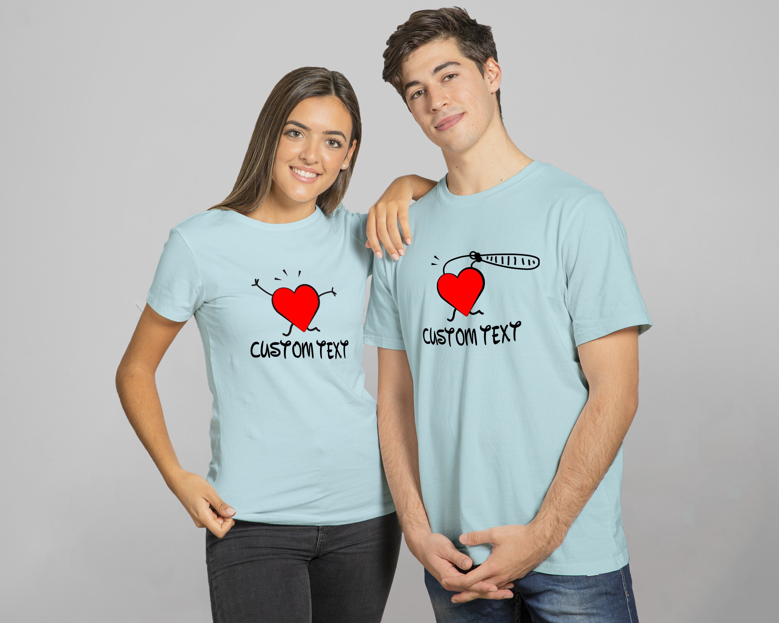 Love matching shirts for couples - TenStickers