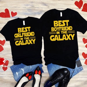 Star wars couples gift set | Disney Star Wars Couple Shirt | boyfriend girlfriend | Disney Couple Shirt | Boyfriend Gift, Girlfriend Gift