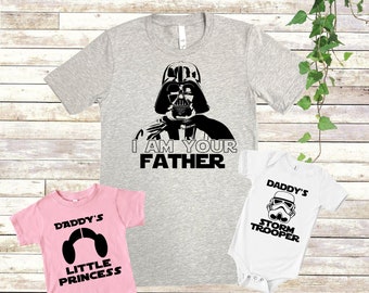 I Am Your Father t shirt - Funny Fathers Day Shirt Husband Shirt  , star wars family matching t-shirts ,  starwars fathers day gift