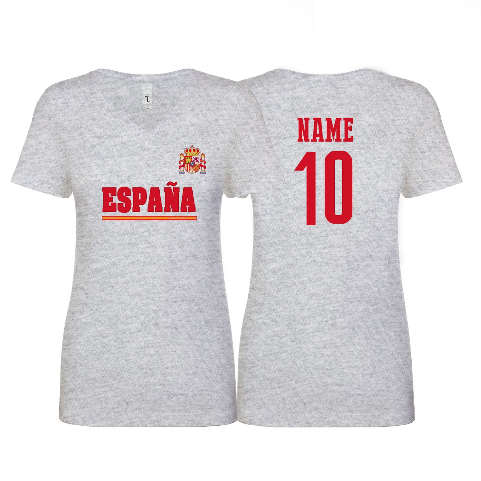Spain National Team T Shirt Spain Soccer Flag Shirt All | Etsy