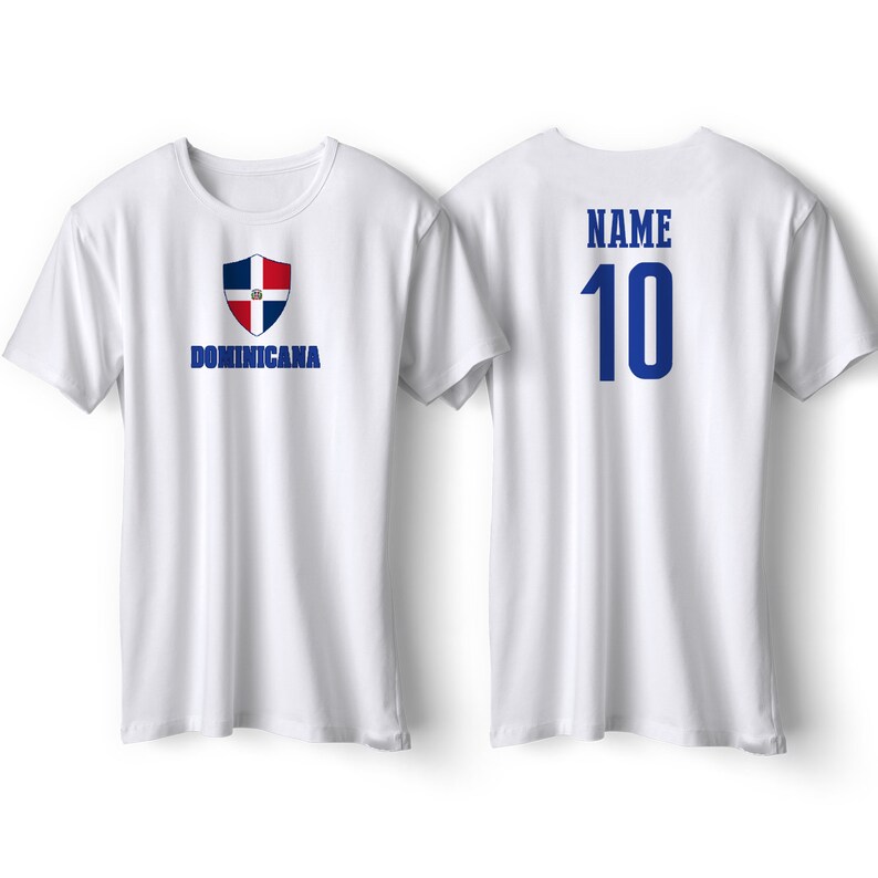 Dominicana National Team T Shirt Dominican Republic Soccer Etsy
