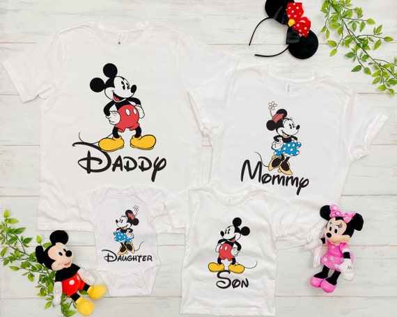 Disney Family Shirts Disney T Shirts Custom Names Vintage | Etsy