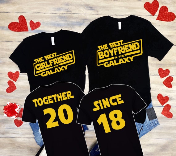 Star wars couples gift set | Disney Star Wars Couple Shirt | boyfriend  girlfriend | Disney Couple Shirt | Boyfriend Gift, Girlfriend Gift