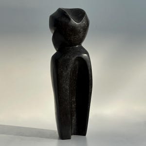 abstracte sculptuur, stenen sculptuur, uniek, arduin, indoor sculptuur, hedendaagse kunst, interieurontwerp, zwarte sculptuur, mirjamdenijs