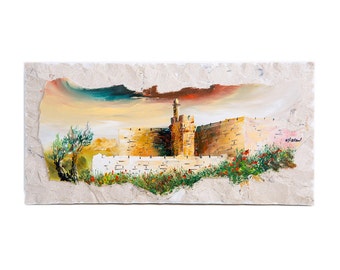 Jerusalem stone, Made In Israel, Jewish Art, Jewish Gifts, Pesach gifts, Gifts for pesach, Gifts for passover, passover gifts, Passover