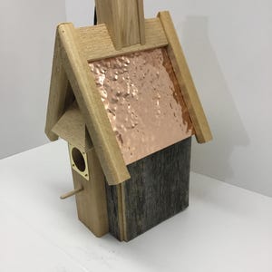 Bluebird Copper Roof Birdhouse