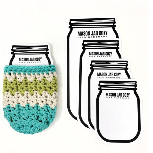 PRINTABLE Bottle Cozy Template downloadable PDF. DIY - Etsy