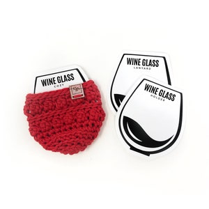 PRINTABLE Stemless Wine Glass Cozy Display Templates - PDF Digital Files - Downloadable market display cards for cozies, lanyard and holder