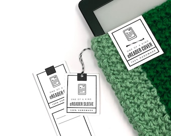 PRINTABLE eReader Sleeve/Cover Tags - Digital PDF