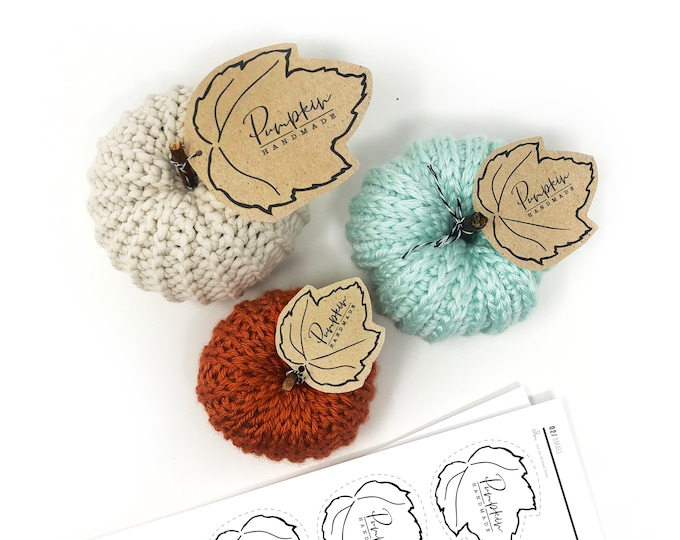 Featured listing image: PRINTABLE Pumpkin Tags - 3 Sizes
