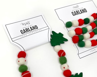 PRINTABLE Garland Tags - Digital PDF