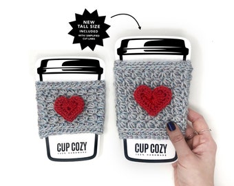 PRINTABLE Cup Cozy Display Inserts -  Digital PDF - Coffee sleeve insert cards tags and labels. Packaging templates for handmade cup holders