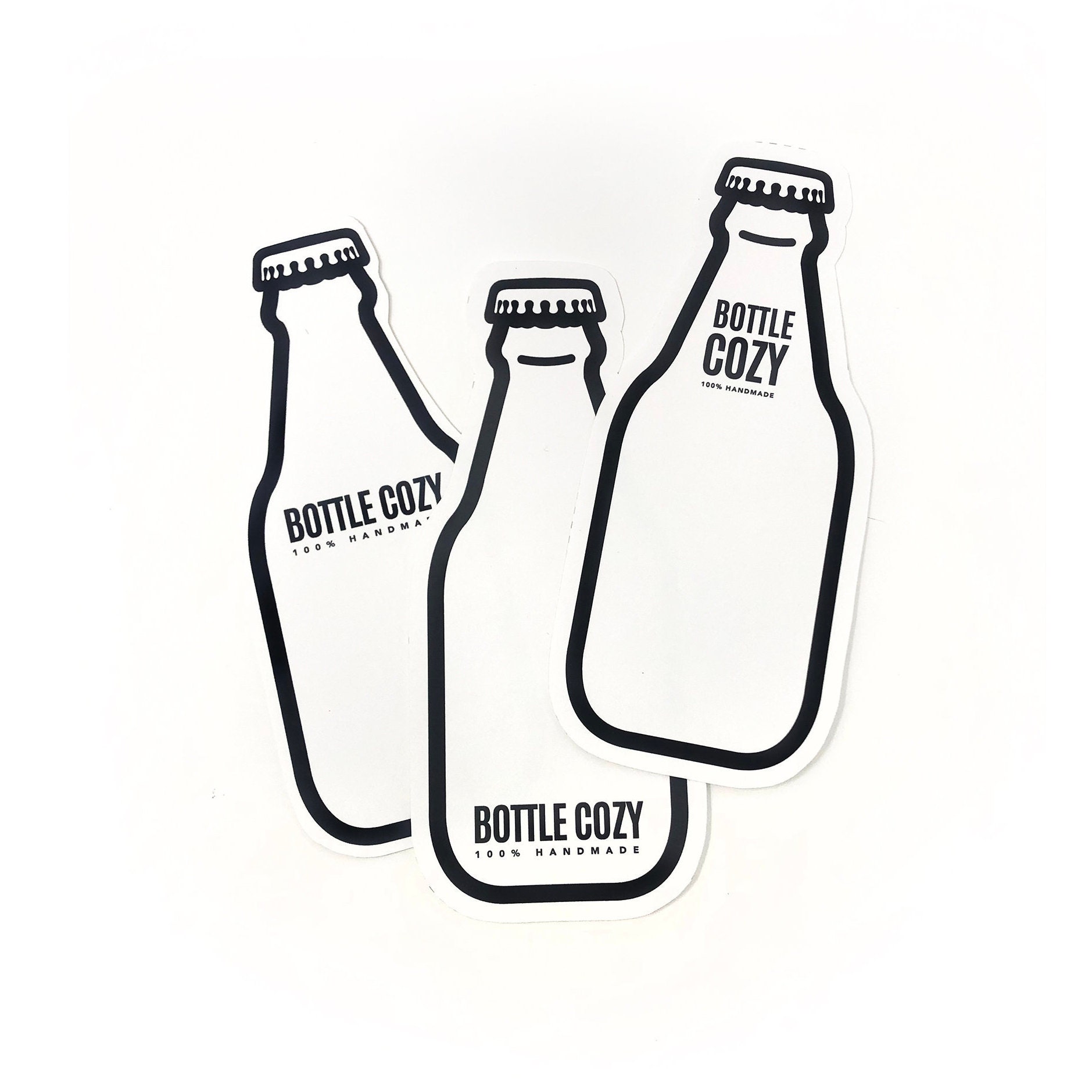 PRINTABLE Bottle Cozy Template downloadable PDF. DIY Packaging for Beer  Bottle Cozies. Bottle Cosy Labels. Modern Design. 