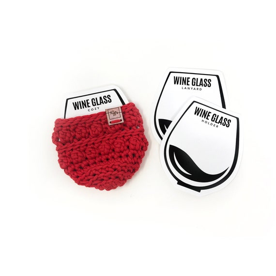 PRINTABLE Stemless Wine Glass Cozy Display Templates PDF Digital Files Downloadable market display cards for cozies lanyard and holder