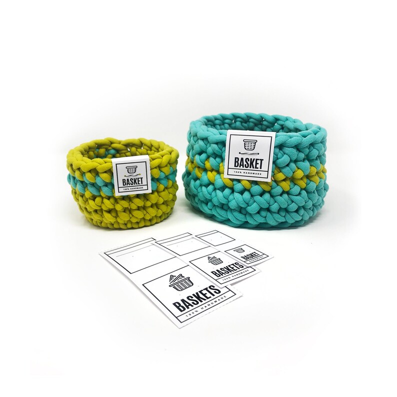 PRINTABLE Basket Tags Downloadable PDF. DIY foldover Etsy