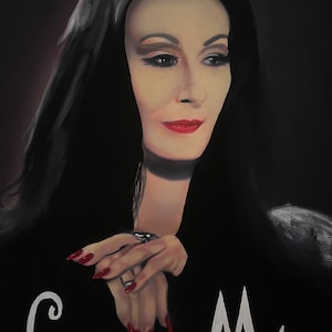 Morticia Addams print