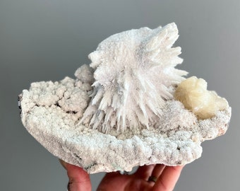 Mordenite Cluster Mordenite Crystal Zeolite Crystal Cluster Zeolite Specimen Stilbite Raw Zeolite from India High Quality Crystals A6