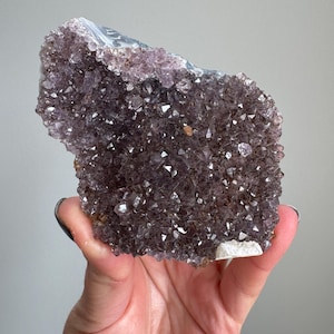Amethyst Cluster Raw Amethyst Crystal Amethyst Geode Amethyst Brazil Mineral Specimen Crystal Gifts Amethyst Cluster February Birthday A24