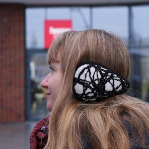 Christmas Gifts Ear Muff, Ear muff, Ear Warmer, ear muff back of head, Warm Accessories, Winter Style, Wool Head Warmer, Women, Men, Uni