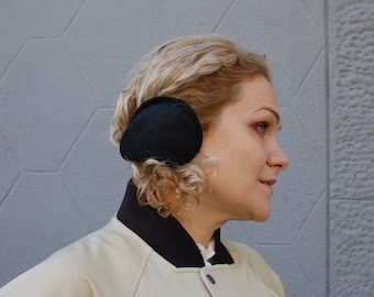 Black Wool Ear band