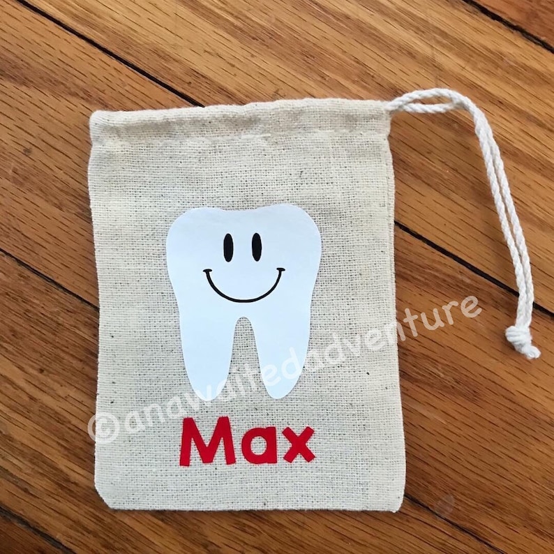 Tooth Fairy Pouch Tooth Fairy Bag Lost Tooth Bag