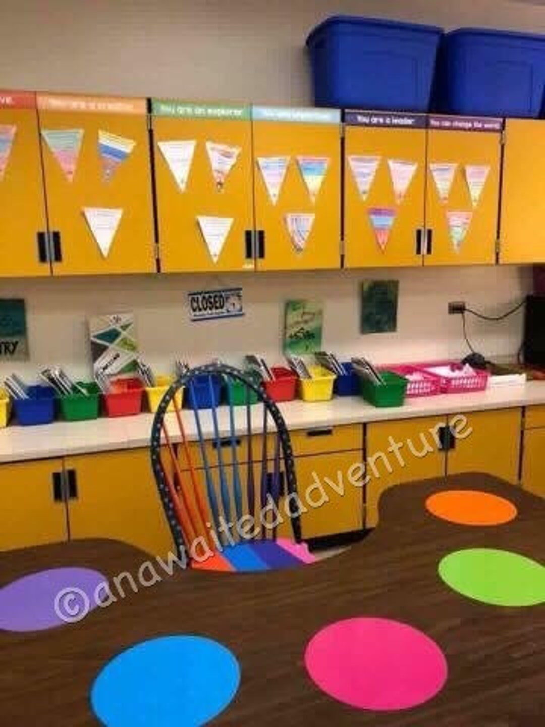 6 Vinyl Dry Erase Mats / Vinyl Dry Erase Circles / Custom Etsy