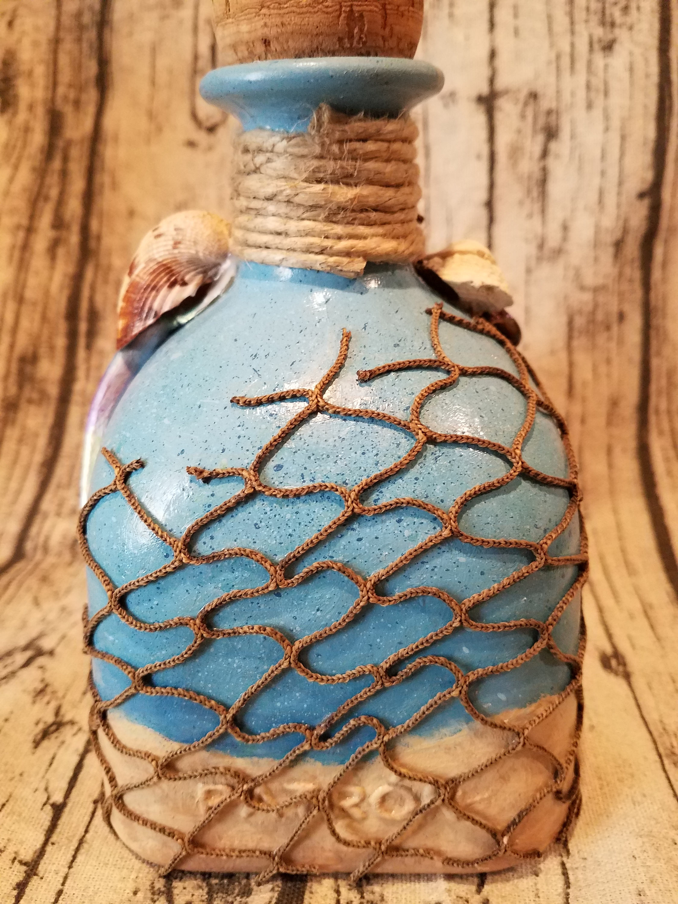 Decorated Patron bottle painted/embellished Etsy