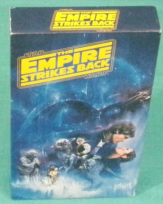 The Empire Strikes Back VHS 1995 Etsy