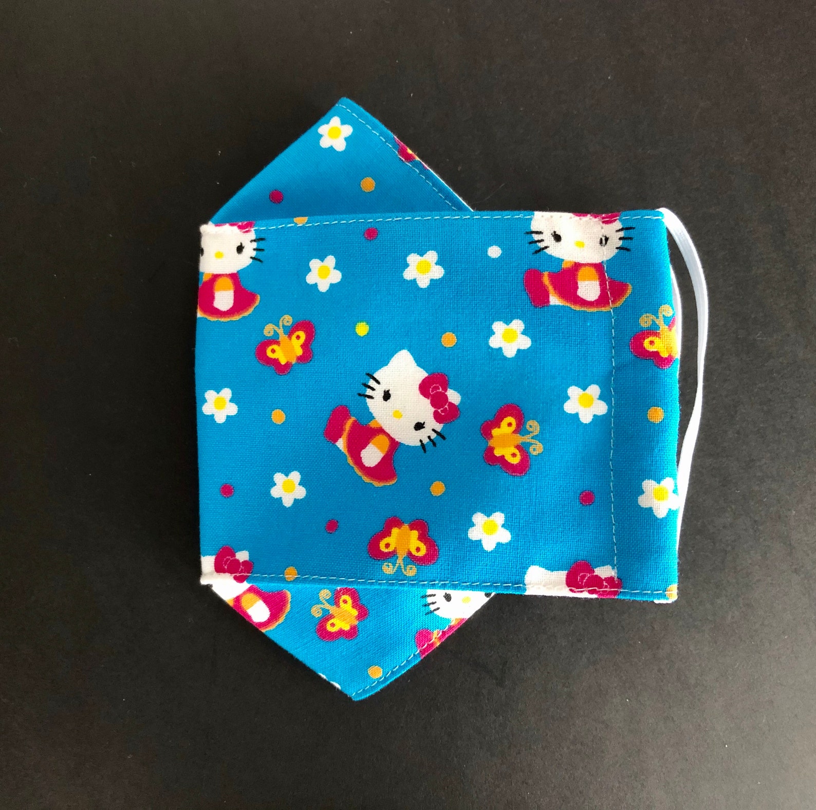 Hello Kitty máscara reutilizable Origami 3D máscara protectora Etsy