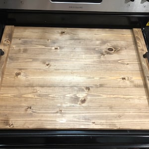 Custom built stove cover