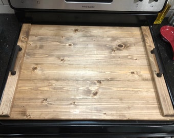 Custom built stove cover