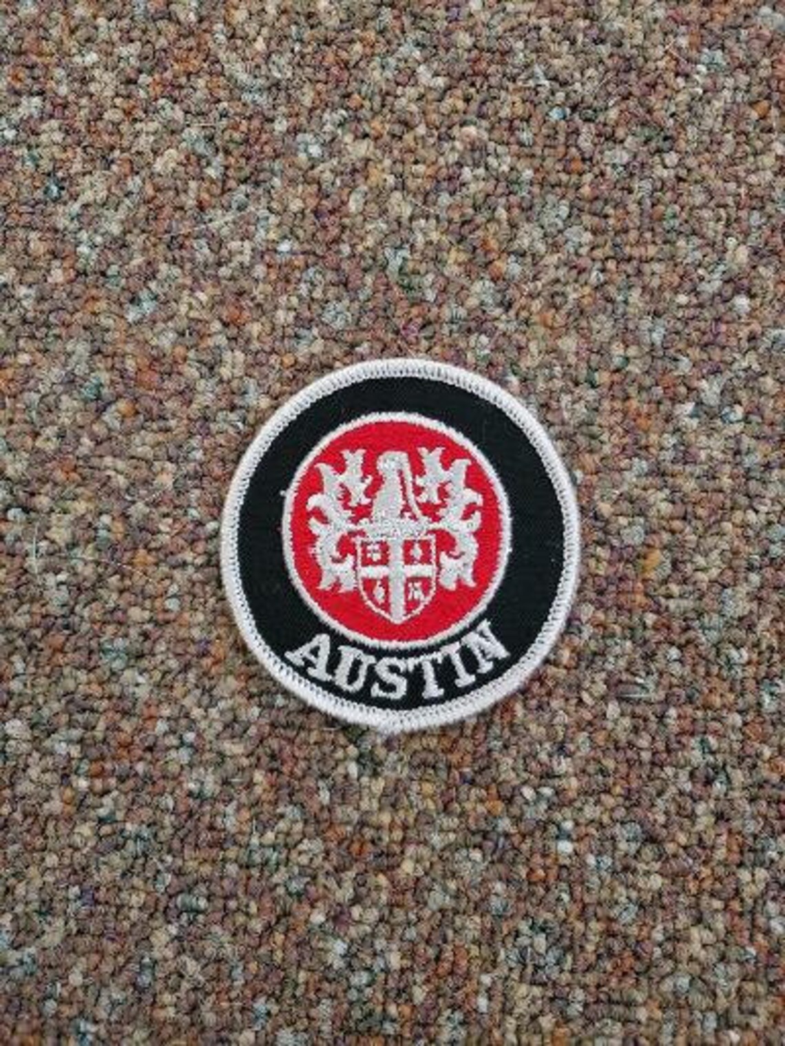 VINTAGE AUSTIN Crest PATCH Nos Item LK Traditional Style Etsy