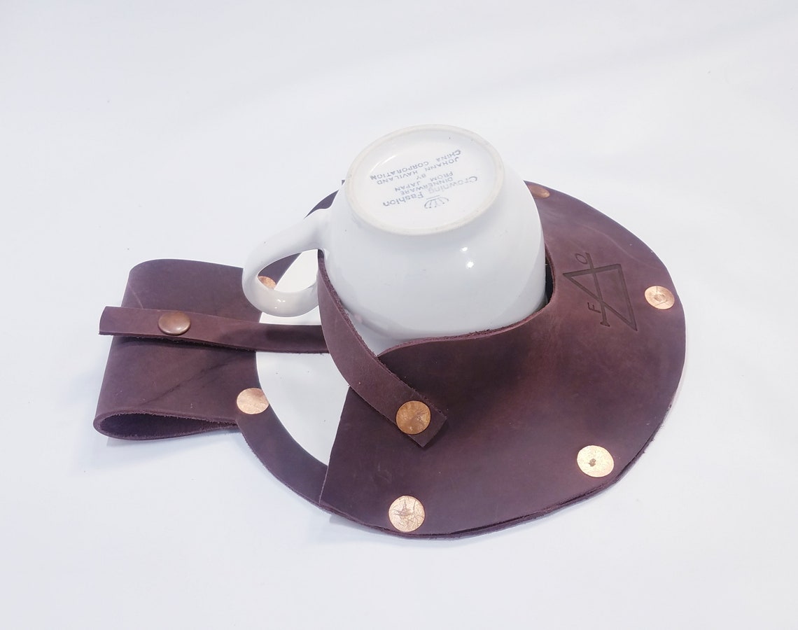 Burgundy Tea Cup Holster Etsy