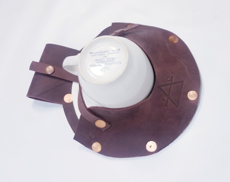 Burgundy Tea Cup Holster Etsy