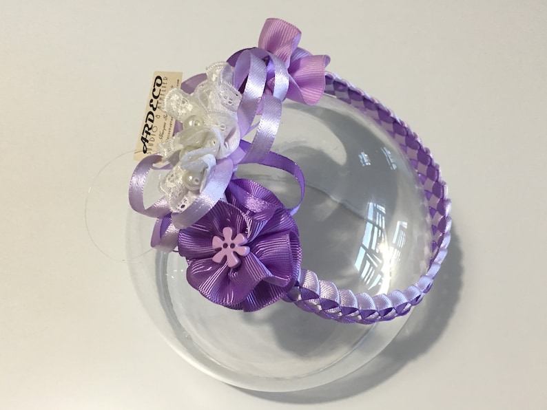 Newborn Headbands Infant Headband Violet-Lila Newborn Headband Infant Headband Baby Braied Headband