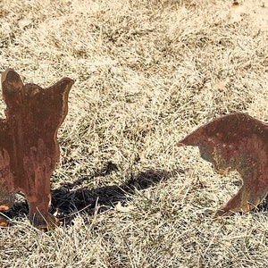 Playful Kittens, Metal Kittens, Yard Art Kittens